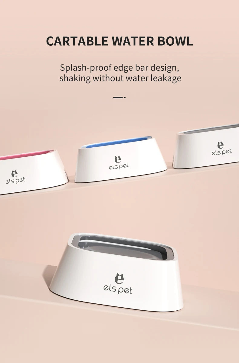 Dog Drinking Water Bowl with Floating Design - Non-Wetting, Non-Skid, Large Capacity   1