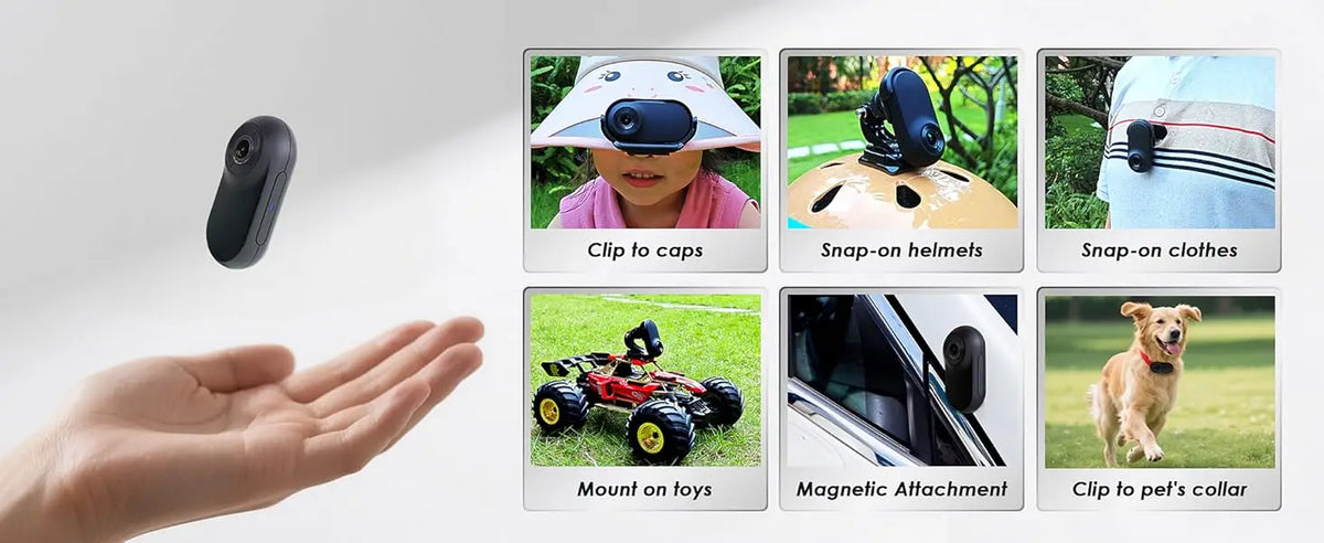 FurryPalace™ Scout - HD Pet Collar Camera