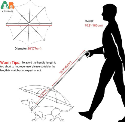 FurryPalace™ Dog Umbrella