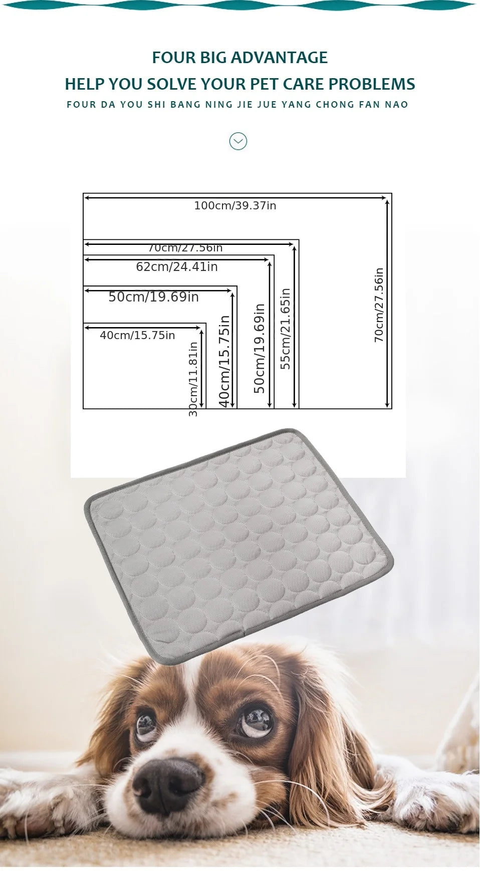 FurryPalace™ Frost - Pet Cooling Mat