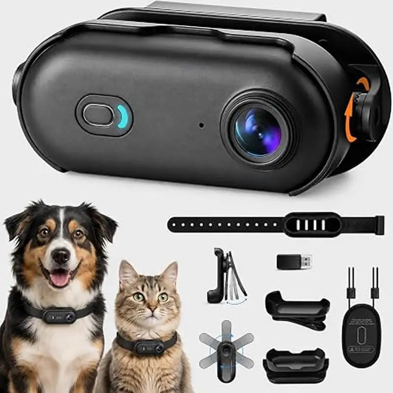 FurryPalace™ Scout - HD Pet Collar Camera