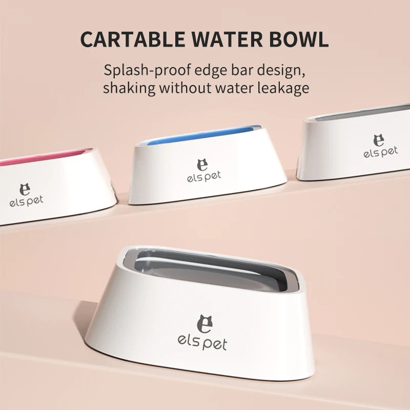 Dog Drinking Water Bowl with Floating Design - Non-Wetting, Non-Skid, Large Capacity   1