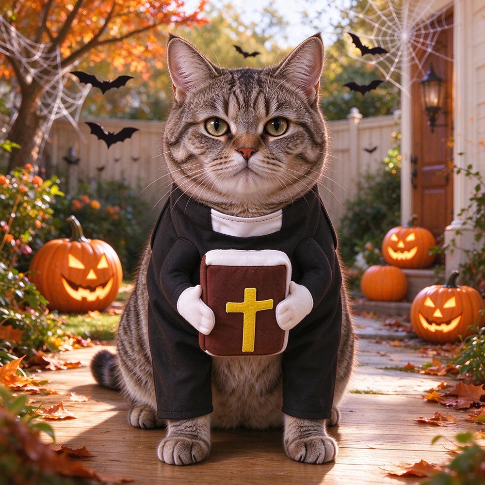 FurryPalace™ Sister - Cat Nun Halloween Costume