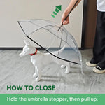 FurryPalace™ Mist - Dog Umbrella Leash