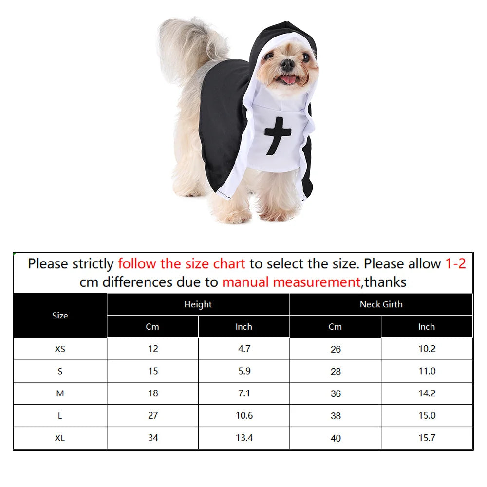 FurryPalace™ Sister - Cat Nun Halloween Costume