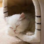 Cute Warm Cat House Bed