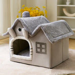 FurryPalace™ Nook - Cozy Cat House Bed