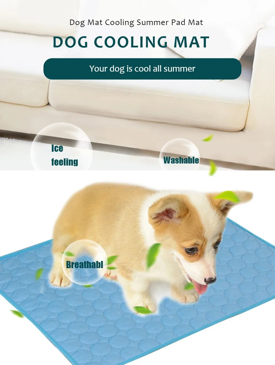 FurryPalace™ Frost - Pet Cooling Mat