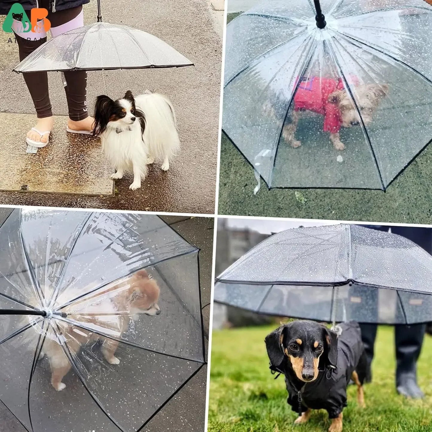 FurryPalace™ Dog Umbrella