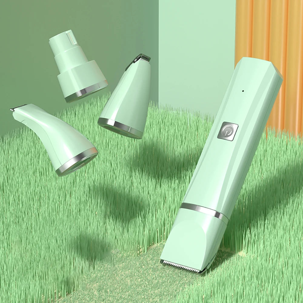 Dog Clipper 3 in 1 Pet Electric Hair Shaver With Cat Nail Grinder Trimmer Dog's Haircut Grooming Tools Pet Fader Cat Claw Cutter