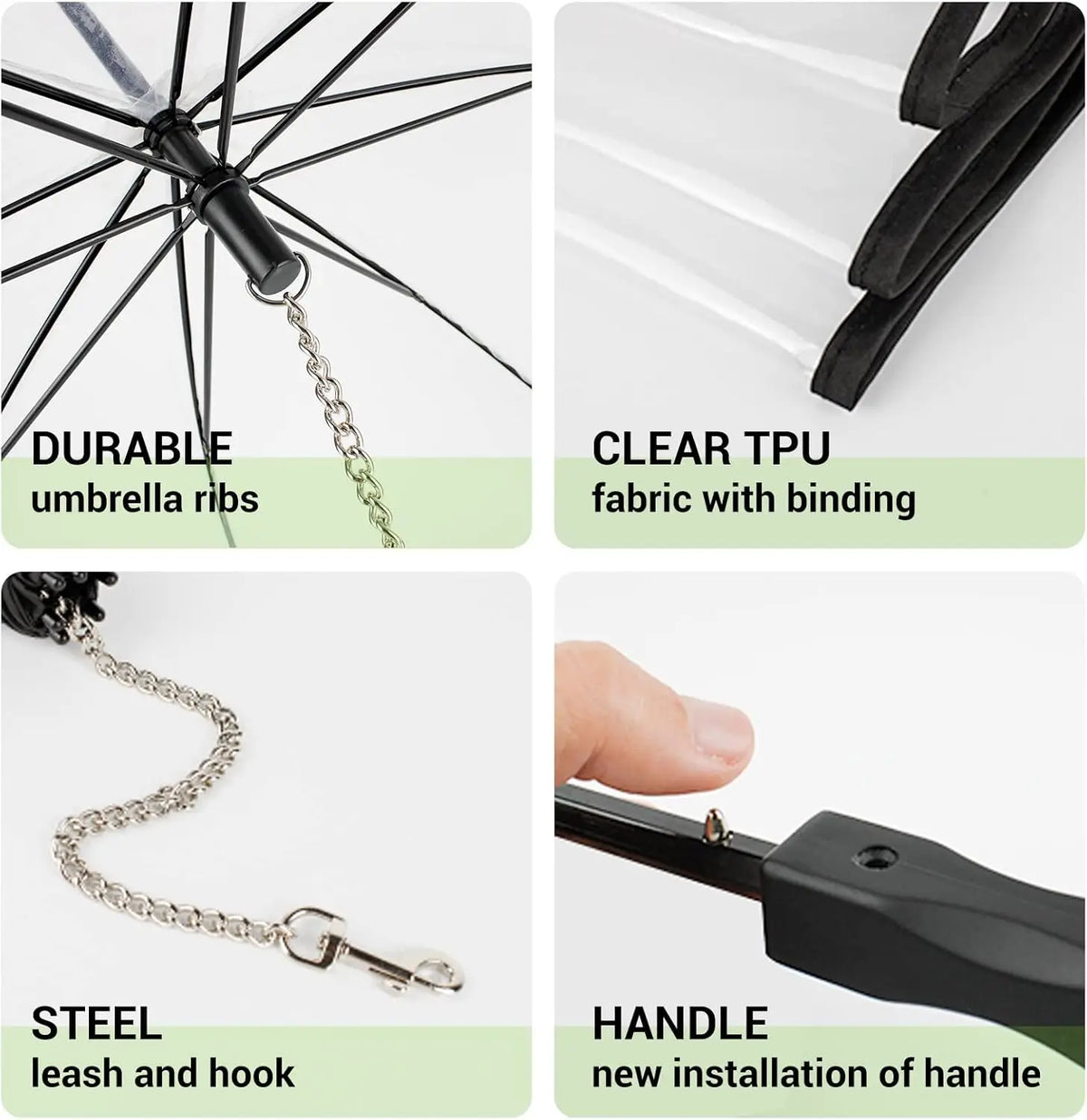 FurryPalace™ Mist - Dog Umbrella Leash