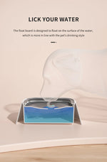 Dog Drinking Water Bowl with Floating Design - Non-Wetting, Non-Skid, Large Capacity   1