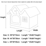 FurryPalace™ Nook - Cozy Cat House Bed