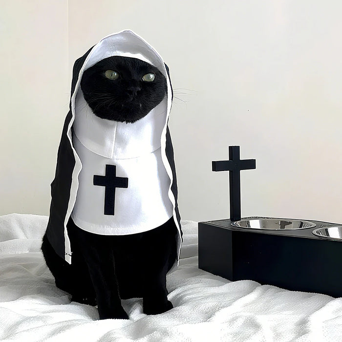 FurryPalace™ Sister - Cat Nun Halloween Costume