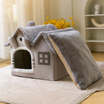 FurryPalace™ Nook - Cozy Cat House Bed