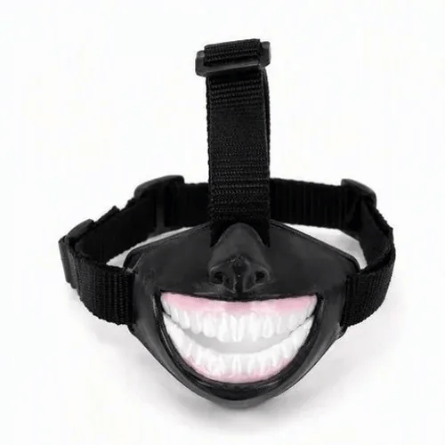 FurryPalace GrinGuard muzzle shown from four angles