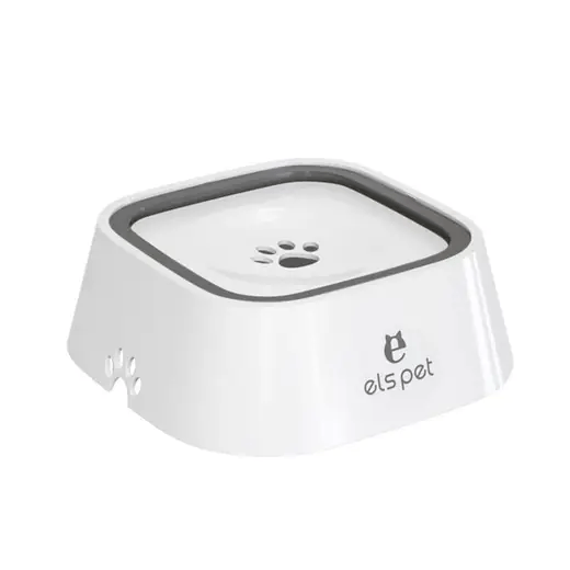 FurryPalace HydroBowl in white, grey, pink and blue